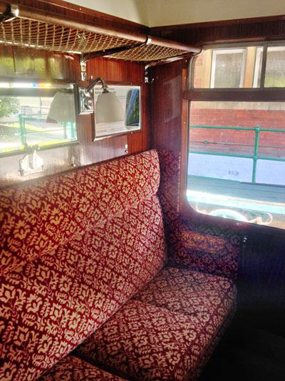 First class interior of Bulleid CK 5768 - Richard Salmon - 4 May 2019