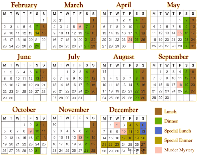 Golden Arrow - dates 2009