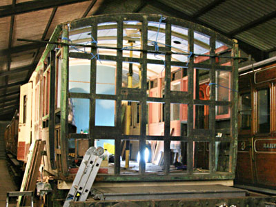 North end framing offered up - Dave Clarke - 6 February 2010