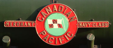 Canadian Pacific nameplate - David Chappell