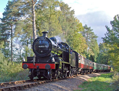 53809 at Birch Farm Crossing - Derek Hayward - 18 October 2008