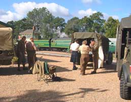 The military prepare at Horsted Keynes