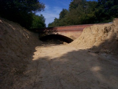 Excavation at Imberhorne Lane