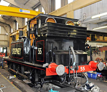 55 boiler in loco works - 24 January 2010 - Derek Hayward