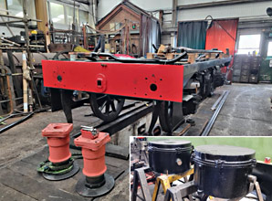 Q-class Tender chassis and brake cylinders - Steve Pilcher - Oct 2025