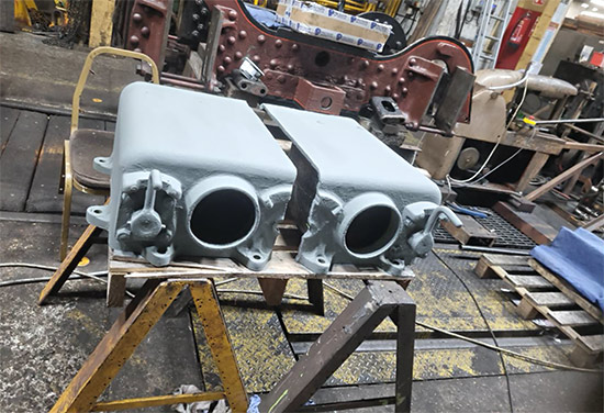 Q-class tender reassembled at Sheffield Park - Melvyn Frohnsdorff - May 2025