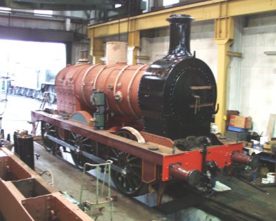 engine with boiler in the works (31K)