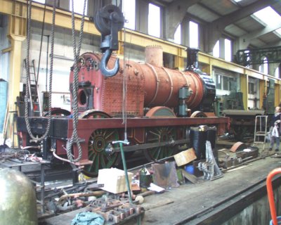 rear view of engine (38K)