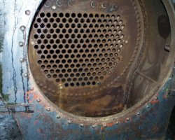 the tube plate ready