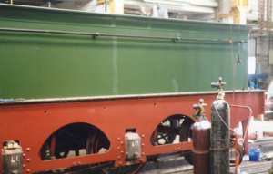 tender side after welding