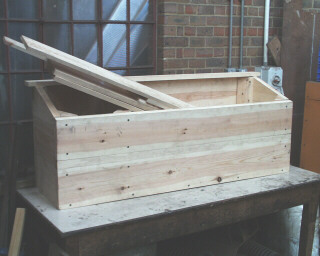 A new tool box. A carpenters treat!