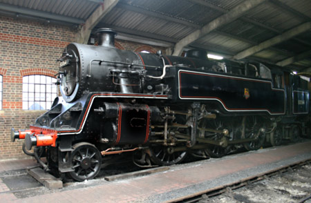 80064 in the Loco Shed at Sheffield Park - Jon Horrocks - 30 August 2010