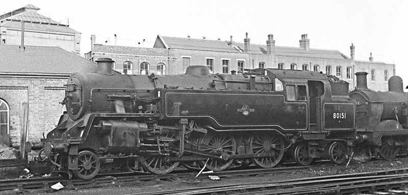 80151 at Brighton - Charlie Verrall - 2 September 1962
