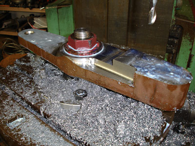 First stage of machining the reversing handle - Fred Bailey - 12 May 2011