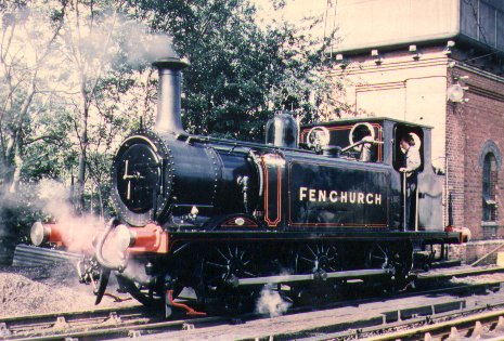 LBSCR Terrier, 72 Fenchurch in Newhaven Harbour livery - Lewis Nodes