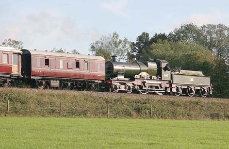 City of Truro returns to Sheffield Park with the City Limited - 13 Oct 2006 - Tony Pearce