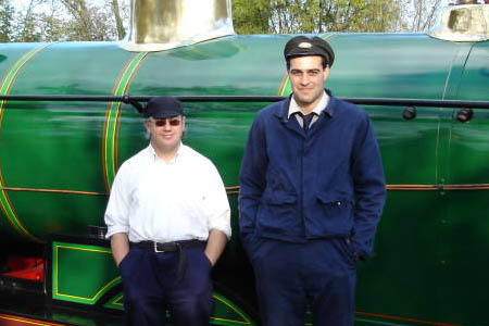 Driver and fireman of the C - 3 Nov 2007 - Neil Glaskin