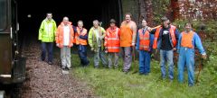 Tunnel working party, 28th August 2003.