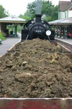 Spoil train at Kingscote - Jon Bowers