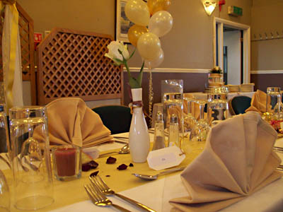 Recetion set in Birch Grove Suite