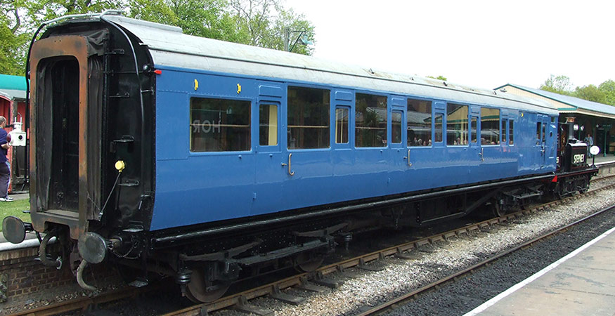 No. 6575 in 'Bluebell Blue' with Stepney at the 50th Anniversary of its arrival on the Railway - Richard Salmon - 17 May 2010