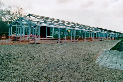 Steel Frame of Carriage Works Extension