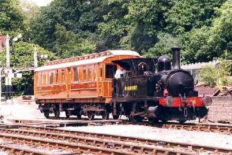 Normandy shunts GNR Saloon (Tony Pearce)