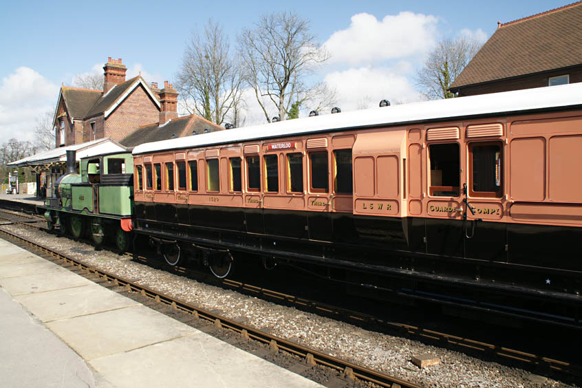 LSWR 1520 at its re-launch - Alex Morley - 26 March 2010
