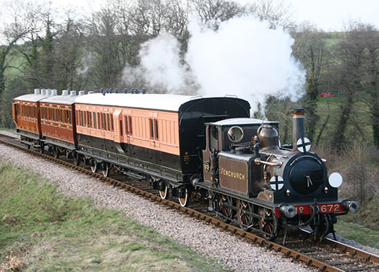 LSWR 1520 with Fenchurch - Andrew Strongitharm - 26 March 2010
