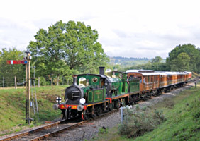 178 and 592 approach Kingscote - Derek Hayward - 7 August 2010