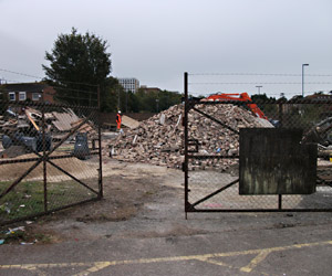 Demolished - Richard Clark - 8 Oct 2011