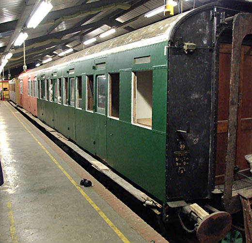 Maunsell 3687 in the Carriage Works - Richard Salmon - 18 March 2020