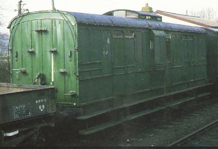 SECR Guards Luggage Van 719