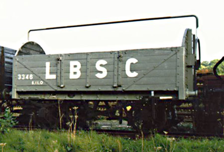 LBSCR Hi-Bar goods wagon 3346 - Richard Salmon