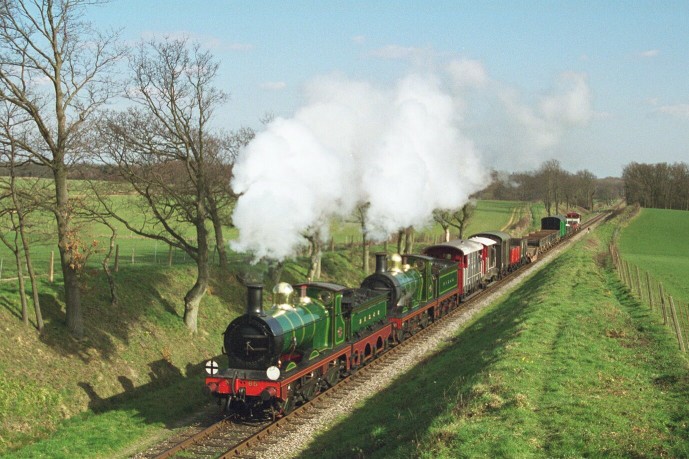 O1 and C on goods train - Peter Edwards - 15 March 2000