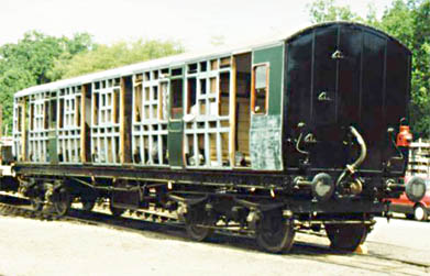 LBSCR 7598 during overhaul