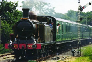 BG arriving at Wooton 22 Aug