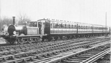 Stepney with the four coaches in the 1960s