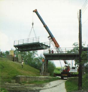 Construction of New Coombe Bridge