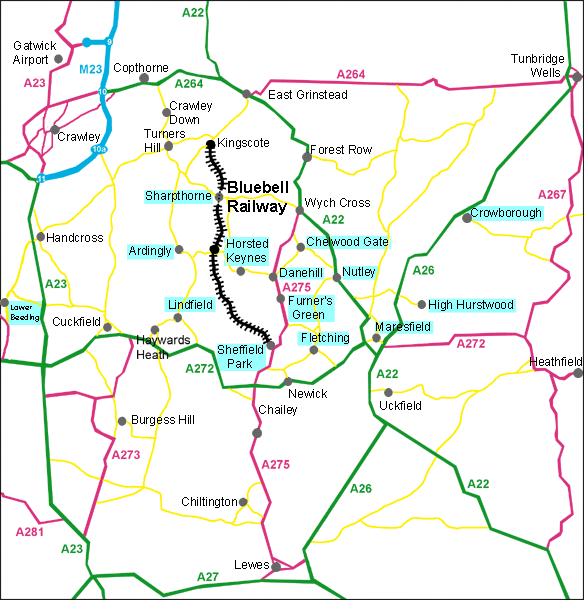 Click on locations