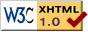 Valid XHTML 1.0!