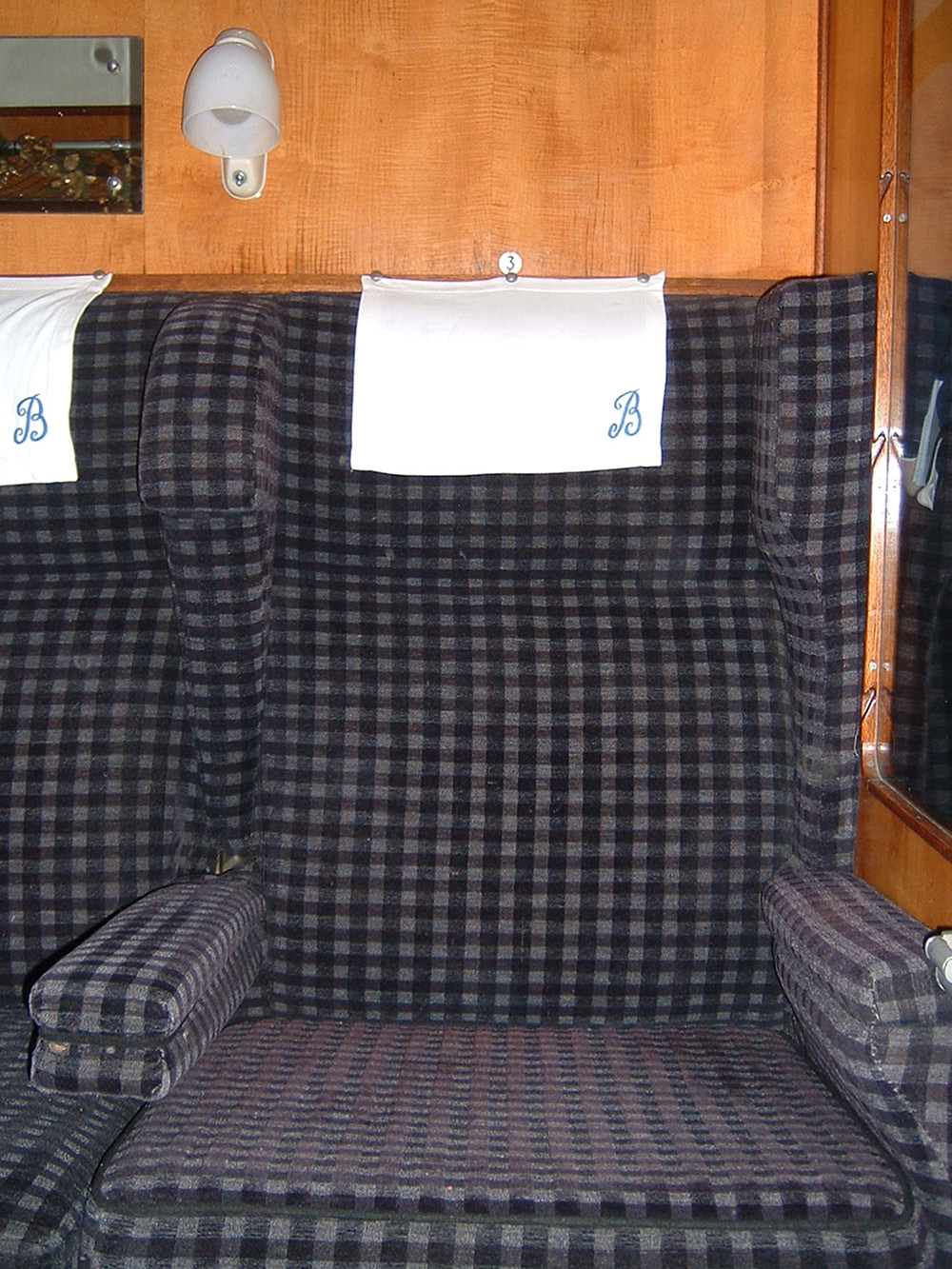 British Rail Trojan Moquette Seat Belt Pad – Shed Number 2