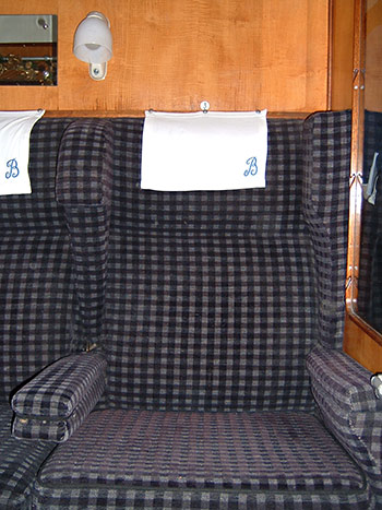 First Class seating - Richard Salmon - 18 December 2003