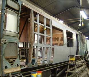 Progress with re-sheeting, 2 April 2003