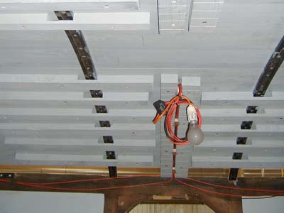Interior of roof, 26 May 2003
