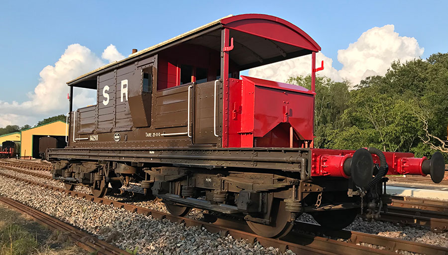 Queen Mary Brake van compelted - Richard Salmon - 4 August 2021