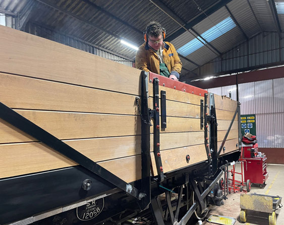 Finishing the door capping - Jack Gregory - 14 February 2023