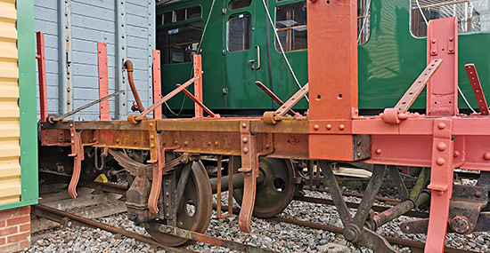Chassis awaiting rust treatment - October 2021