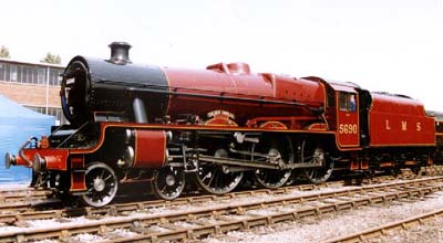 5690 Leander at Crewe Works Open Day, 1 June 2003