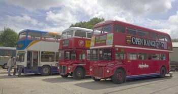 Old and New double-deckers
